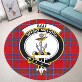 Rait Tartan Crest Round Rug