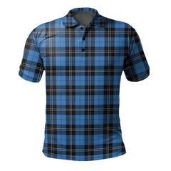 Ramsay Blue Ancient Tartan Polo Shirt