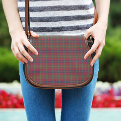 Rice of Wales Tartan Saddle Handbags