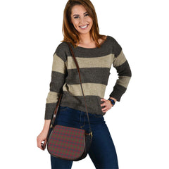 Rice of Wales Tartan Saddle Handbags