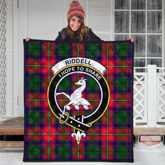 Riddell Tartan Crest Quilt