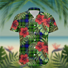 Rollo Tartan Hawaiian Shirt Hibiscus, Coconut, Parrot, Pineapple - Tropical Garden Shirt