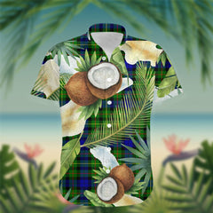 Rollo Tartan Hawaiian Shirt Hibiscus, Coconut, Parrot, Pineapple - Tropical Garden Shirt