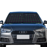 Rose Hunting Modern Tartan Car Sun Shade - 2 Pieces