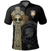 Ruthven Clan Unisex Polo Shirt - Celtic Tree Of Life