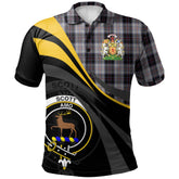 Scott 02 Tartan Polo Shirt - Royal Coat Of Arms Style