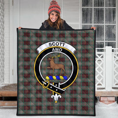 Scott Brown Ancient Tartan Crest Quilt