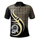 Scott Green Weathered Tartan Polo Shirt - Believe In Me Style