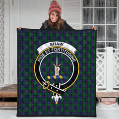 Shaw Tartan Crest Quilt