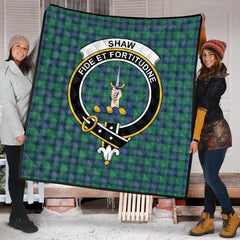 Shaw Ancient Tartan Crest Quilt