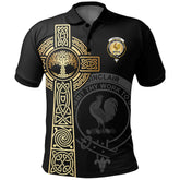 Sinclair Clan Unisex Polo Shirt - Celtic Tree Of Life