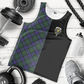 Sinclair Hunting Modern Tartan Crest Men's Tank Top - Cross Style