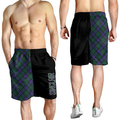 Sinclair Hunting Modern Tartan Crest Men's Short - Cross Style