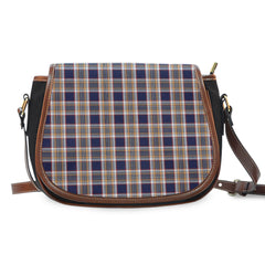 Stewart Navy Tartan Saddle Handbags