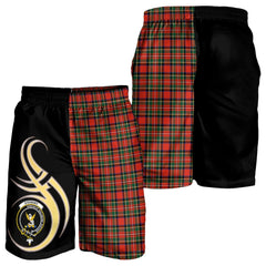 Stewart Royal Modern Tartan Crest Men's Short PM8