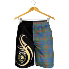 Stewart of Appin Hunting Ancient Tartan Crest Men's Short PM8