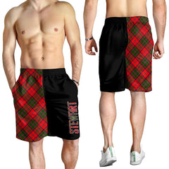 Stewart of Appin Modern Tartan Crest Men's Short - Cross Style