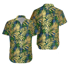 Stirling Tartan Vintage Leaves Hawaiian Shirt
