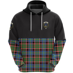 Stirling Bannockburn Clan Half Of Tartan Hoodie
