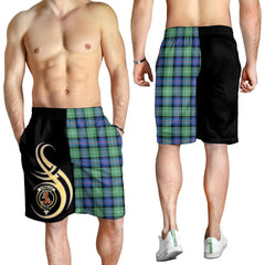 Sutherland Old Ancient Tartan Crest Men's Short PM8