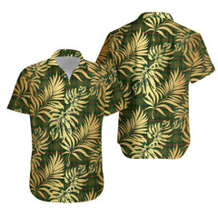 Symington Tartan Vintage Leaves Hawaiian Shirt
