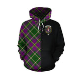 Taylor Tartan Hoodie Half of Me - Cross Style