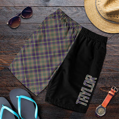 Taylor Weathered Tartan Crest Men's Short - Cross Style