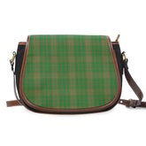 Terry Tartan Saddle Handbags