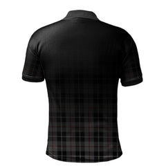 Thompson Grey Tartan Polo Shirt - Alba Celtic Style