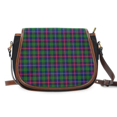 Urquhart Modern Tartan Saddle Handbags