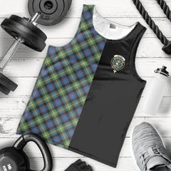 Watson Ancient Tartan Crest Men's Tank Top - Cross Style