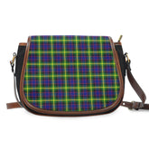 Watson Modern Tartan Saddle Handbags