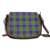Whitefoord Modern Tartan Saddle Handbags