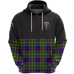 Whitefoord Modern Clan Half Of Tartan Hoodie