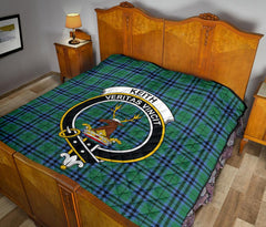 Keith Ancient Tartan Crest Quilt