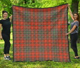 Macdougall Family Ancient Tartan Quilt