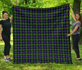 MacNeill of Barra Family Modern Tartan Quilt