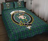 Shaw Ancient Tartan Crest Quilt Bed Set