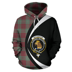 Macgregor Hunting Ancient Tartan Crest Hoodie - Circle Style