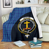 Mercer Modern Family Tartan Crest Blanket - 3 Sizes