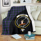 Guthrie Modern Tartan Crest Blanket Wave Style