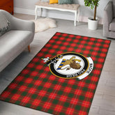 Macfie (Of Dreghorn) Tartan Crest Area Rug