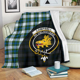 Campbell Dress Tartan Crest Blanket Wave Style