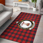 Robertson (Clan Donnachaidh) Tartan Crest Area Rug