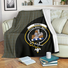 Haig Check Tartan Crest Blanket Wave Style