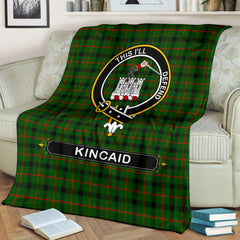 Kincaid Family Tartan Crest Blankets