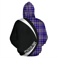 Ochterlony Tartan Crest Hoodie - Circle Style