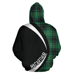 Macarthur Ancient Tartan Crest Hoodie - Circle Style