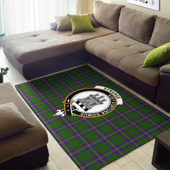 Strange (Or Strang) Tartan Crest Area Rug