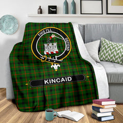 Kincaid Family Tartan Crest Blankets
